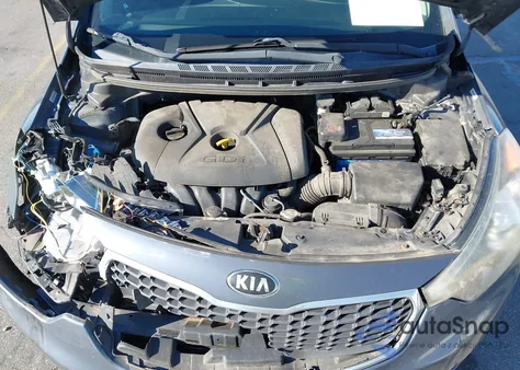 2015 Kia Forte Ex from USA, damaged, VIN KNAFZ4A87F5316824